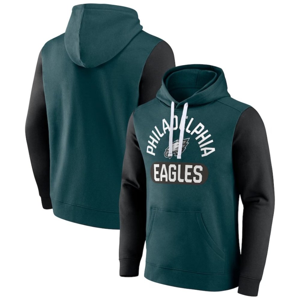 Philadelphia Eagles Fanatics Branded Extra Point Pullover Hoodie - XL - Picture 2 of 3